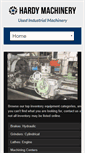 Mobile Screenshot of hardymachinery.com